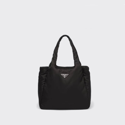 프라다 여성 블랙 토트백 - Prada Womens Black Tote Bag - pr828x
