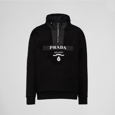 프라다 남성 블랙 맨투맨 - Prada Mens Black Tshirts - pr845x