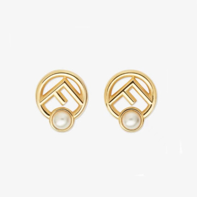 펜디 여성 옐로우 골드 이어링 - Fendi Womens Yellow-gold Earring - acc399x