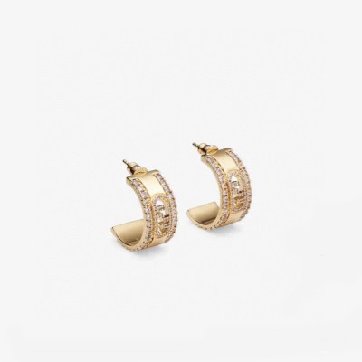 펜디 여성 옐로우 골드 이어링 - Fendi Womens Yellow-gold Earring - acc406x