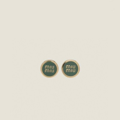 미우미우 여성 골드 이어링 - Miumiu Womens Gold Earring - acc410x