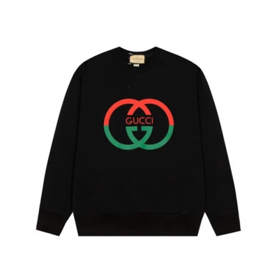 구찌 남성 베이직 블랙 맨투맨 - Gucci Mens Black Tshirts - gu1133x