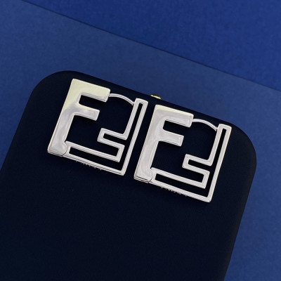 펜디 여성 화이트 골드 이어링 - Fendi Womens White-gold Earring - acc468x