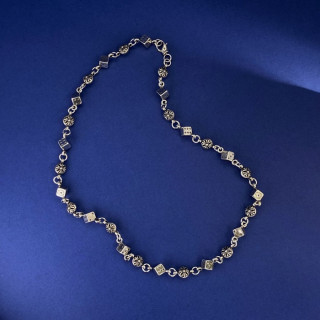 크롬하츠 여성 화이트 골드 목걸이 - Chrome Hearts Womens White Gold Necklace- acc471x