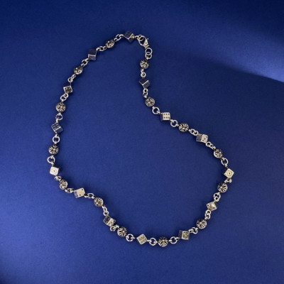 크롬하츠 여성 화이트 골드 목걸이 - Chrome Hearts Womens White Gold Necklace- acc471x