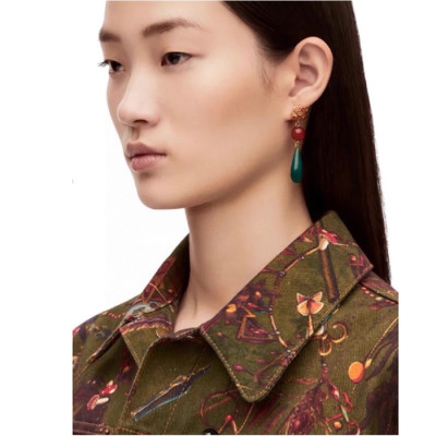 로에베 여성 골드 귀걸이 - Loewe Womens Gold Earring - acc476x