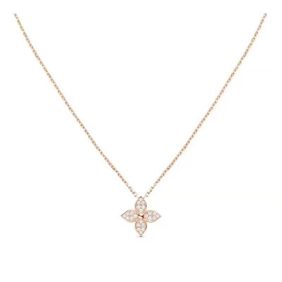 루이비통 여성 로즈 골드 목걸이 - Louis vuitton Womens Rose Gold Necklace - acc662x