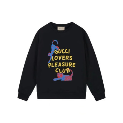 구찌 남성 베이직 블랙 맨투맨 - Gucci Mens Black Tshirts - gu1136x