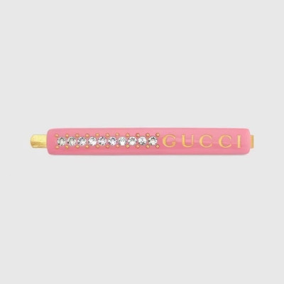 구찌 여성 핑크 헤어핀 - Gucci Womens Pink Hairpin - acc686x