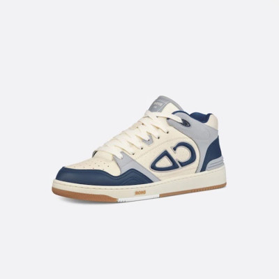 디올 남/녀 네이비 스니커즈 - Dior Unisex Navy Sneakers - di872x