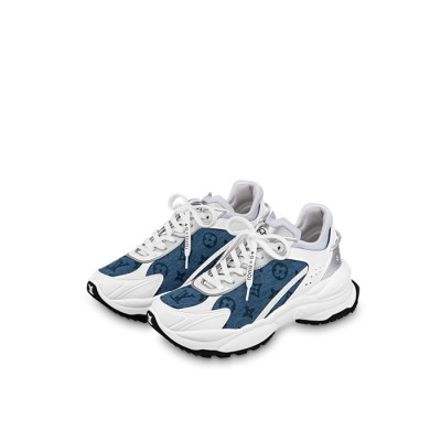 루이비통 여성 블루 스니커즈 - Louis vuitton Womens Blue Sneakers - lv2073x