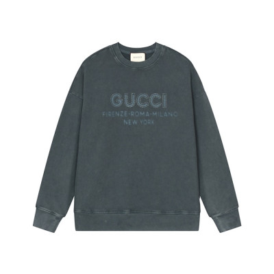 구찌 남성 베이직 블루 맨투맨 - Gucci Mens Blue Tshirts - gu1139x