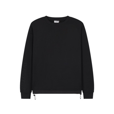 디올 남성 클래식 블랙 맨투맨 - Dior Mens Black Tshirts - di881x