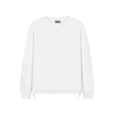 디올 남성 클래식 화이트 맨투맨 - Dior Mens White Tshirts - di882x