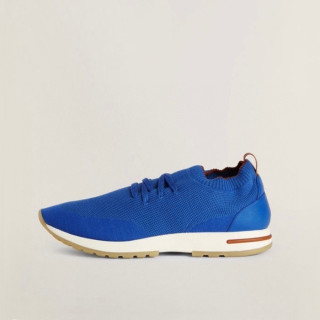 로로피아나 남성 블루 스니커즈 - Loro Piana Mens Blue Sneakers - lp46x