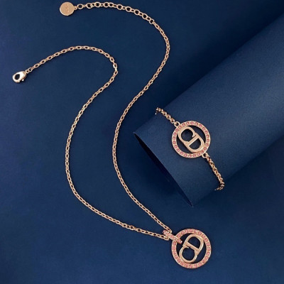 디올 여성 로즈 골드 목걸이 - Dior Womens Rose-gold Necklace - acc760x