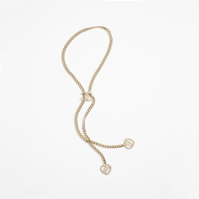 샤넬 여성 옐로우 골드 목걸이 - Chanel Womens Gold Necklace - acc769x