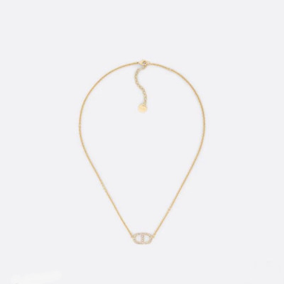 디올 여성 골드 목걸이 - Dior Womens Gold Necklace - acc799x