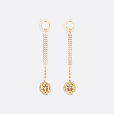 디올 여성 골드 이어링 - Dior Womens Gold Earring - acc808x