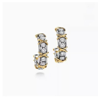 티파니 여성 옐로우 골드 이어링 - Tiffany Womens Yellow Gold Earring - acc870x