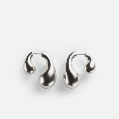 보테가베네타 여성 화이트 골드 이어링 - Bottega veneta Womens White Gold Earring - acc874x