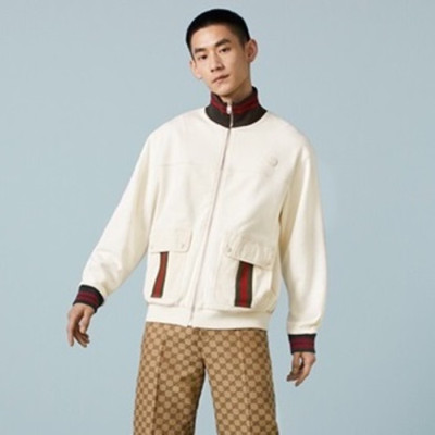 구찌 남성 캐쥬얼 화이트 자켓 - Gucci Mens White Jackets - fa31x