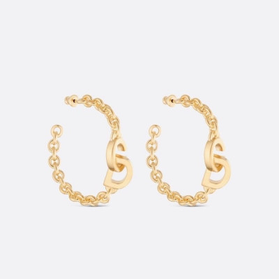 디올 여성 골드 이어링 - Dior Womens Gold Earring - acc943x