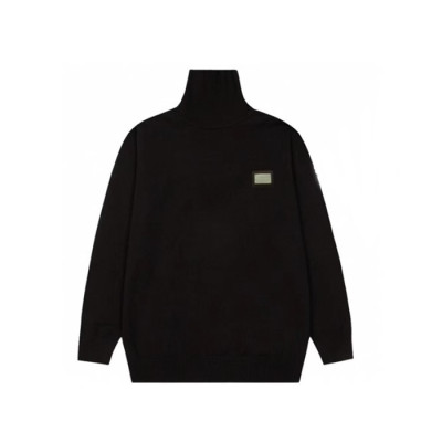 돌체앤가바나 남성 블랙 터틀넥 니트 - Dolce&Gabbana Mens Black Knits - dol512x