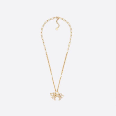 디올 여성 골드 목걸이 - Dior Womens Gold Necklace - acc1008x