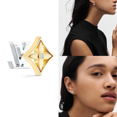 루이비통 여성 골드 이어링 - Louis vuitton Womens Gold Earring - acc1014x