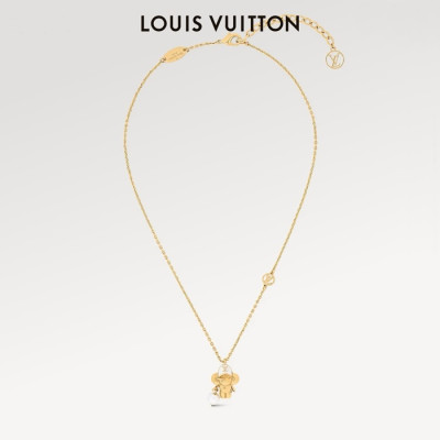 루이비통 여성 골드 목걸이 - Louis vuitton Womens Gold Necklace - acc1038x