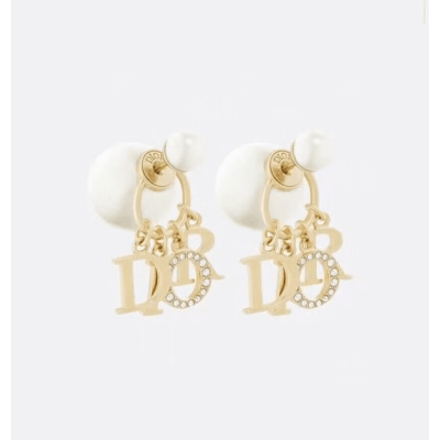 디올 여성 골드 이어링 - Dior Womens Gold Earring - acc1210x