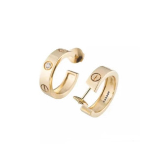 까르띠에 여성 골드 이어링 - Cartier Womens Gold Earring - acc1263x
