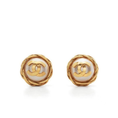 샤넬 여성 골드 이어링 - Chanel Womens Gold Earring - acc1293x