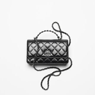 샤넬 여성 블랙 23k 켈리백 - Chanel Womens Black Kelly Bag - chb03x