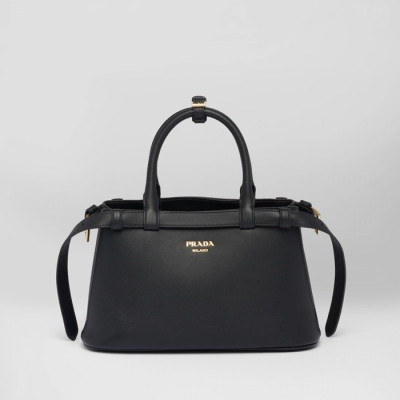 프라다 여성 블랙 토트백 - Prada Womens Black Tote Bag - prb07x