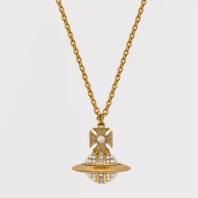 디올 여성 골드 목걸이 - Dior Womens Gold Necklace - acc1333x