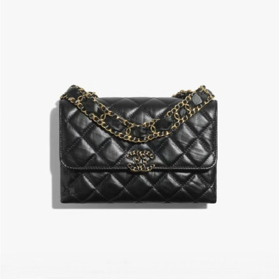 샤넬 여성 블랙 숄더백 - Chanel Womens Black Shoulder Bag - chb19x