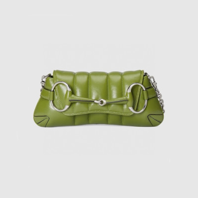 구찌 여성 그린 숄더백 - Gucci Womens Green Shoulder Bag - gub21x