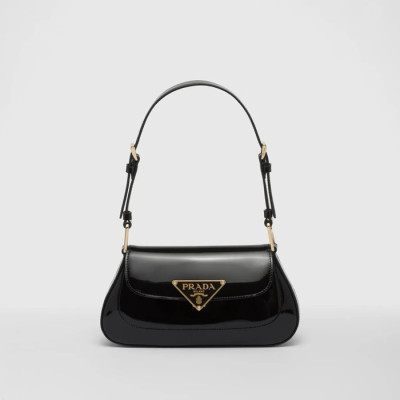 프라다 여성 블랙 숄더백 - Prada Womens Black Shoulder Bag - prb116x