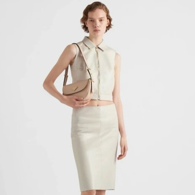 프라다 여성 베이지 숄더백 - Prada Womens Beige Shoulder Bag - prb169x