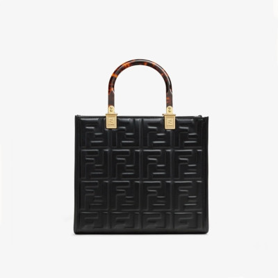 펜디 여성 블랙 토트백 - Fendi Womens Black Tote Bag - feb207x