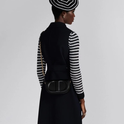 디올 여성 블랙 크로스백 - Dior Womens Black Cross Bag - di335x