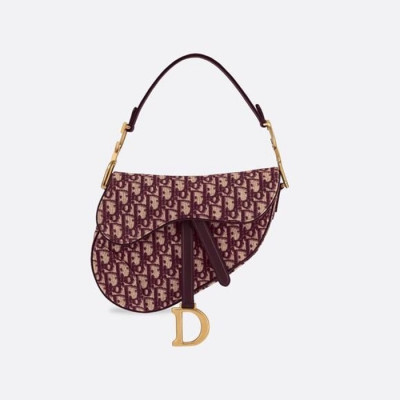 디올 여성 오블리크 새들백 - Dior Womens Oblique Saddle Bag - dib365x