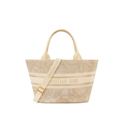 디올 여성 베이지 버킷백 - Dior Womens Beige Bucket Bag - dib387x