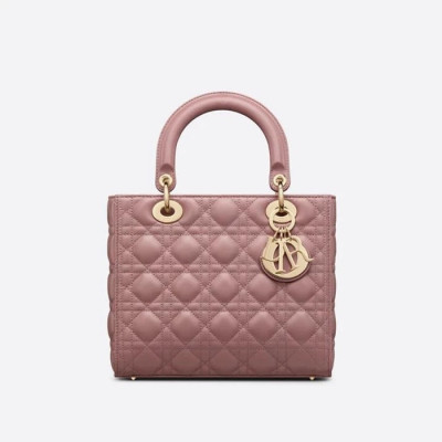 디올 여성 핑크 레이디 백 - Dior Womens Pink Lady Bag - dib408x