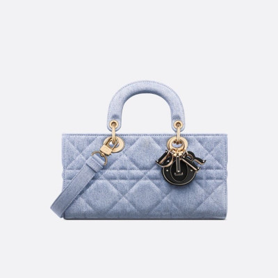 디올 여성 블루 디조이 백 - Dior Womens Blue D-Joy Bag - dib486x