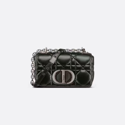 디올 여성 블랙 카로 백 - Dior Womens Mini Caro Bag - dib493x