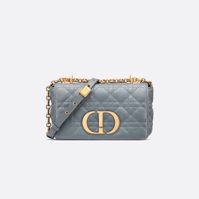 디올 여성 블루 카로 백 - Dior Womens Mini Caro Bag - dib504x