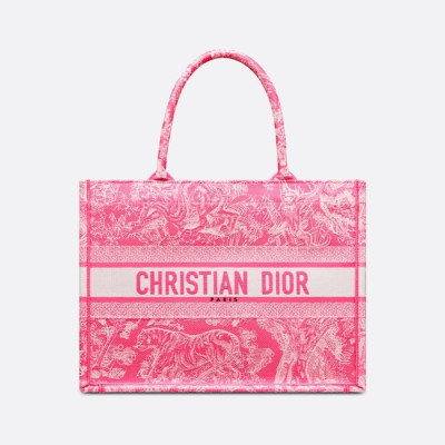 디올 여성 핑크 북토트 - Dior Womens Pink Book Tote - dib518x